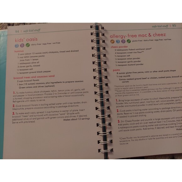 Allergy-Free Cookbook - Gluten-Free, Dairy-Free, Egg-Free, Nut-Free 2010 Recipe - Picture 6 of 9